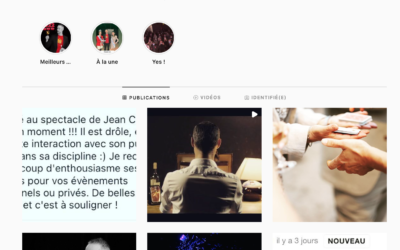 La magie continue sur Instagram