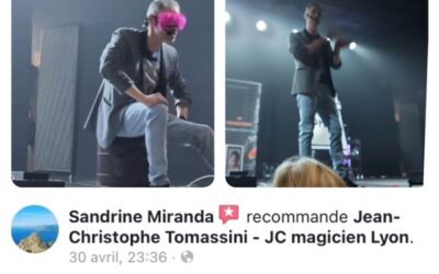 Recommandation Facebook sur « Demain j’arrête ! »