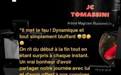 Un magicien pour un mariage. Animations et spectacles sur Lyon et dans le Rhône.