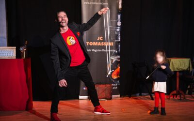 Spectacle de magie pour enfants sur Lyon, Rhône-Alpes et dans dans toute la France par JC Tomassini magicien professionnel
