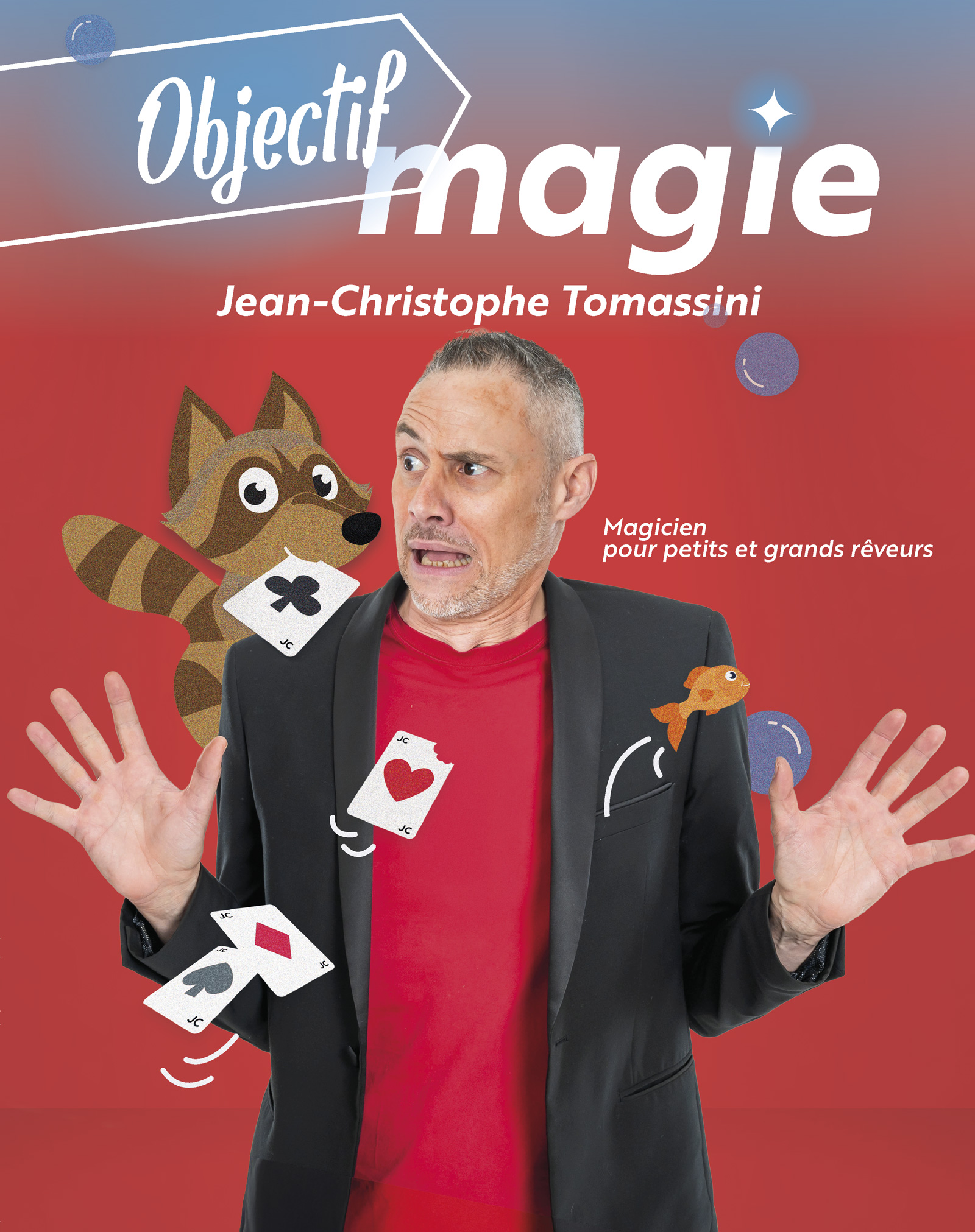 Spectacle magie enfant - Objectif magie - JC Tomassini